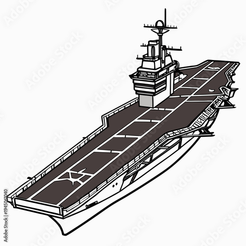 Aircraft Carrier ship naval military transport