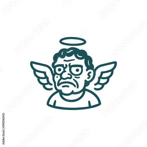Ugly Angel Logo