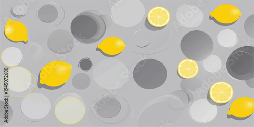 Easter eggs seamless pattern colorful round bright design