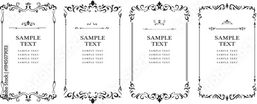 アンティーク　ビンテージ　フレーム飾り枠