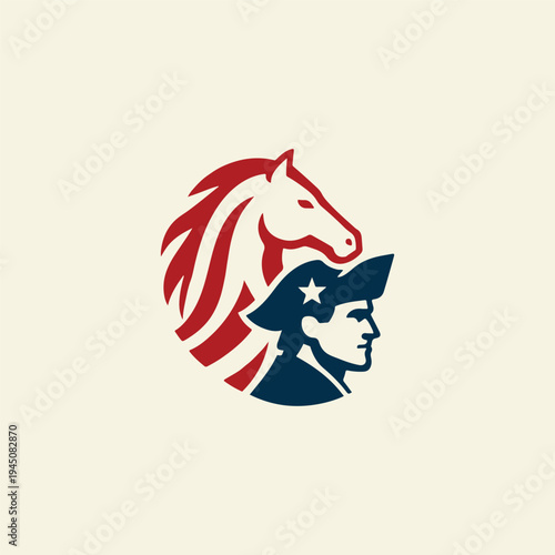 Horse Patriot Logo