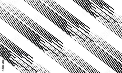 Speed Lines Comic Book Design Element Vector Illustration. Superhero action, explosion background. Radial lines for comics