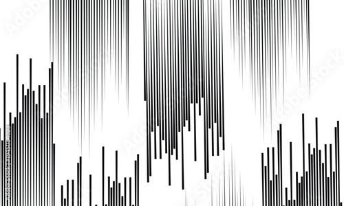 Speed Lines Comic Book Design Element Vector Illustration