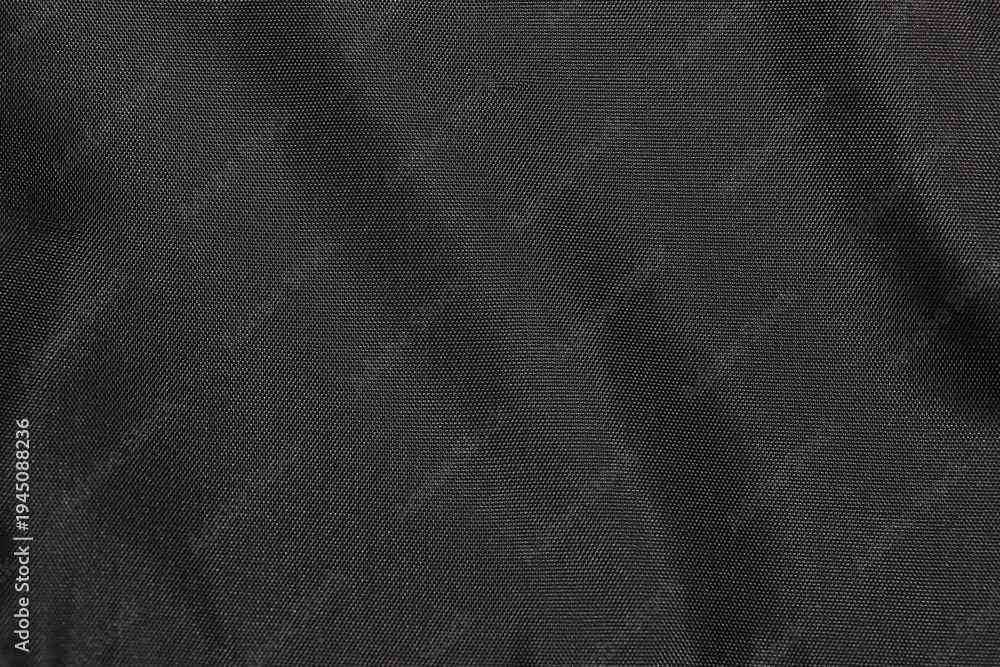 Fototapeta premium Black polymer fabric pattern background