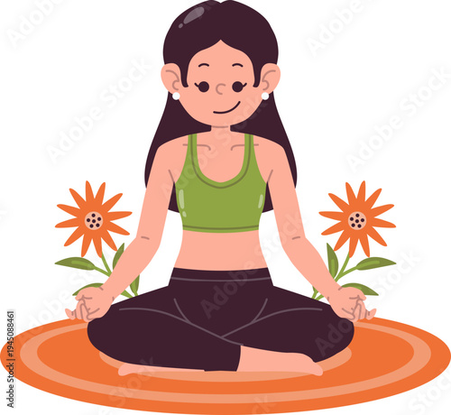 Gentle Yoga Meditation As Digital Detox Self Care Rest Day