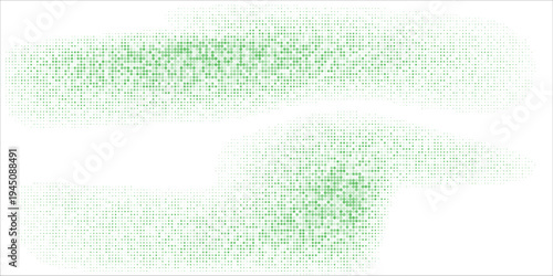 Light Green vector modern geometrical circle abstract background. creative Dotted texture template. Geometric pattern in halftone style with gradient.Eps 10