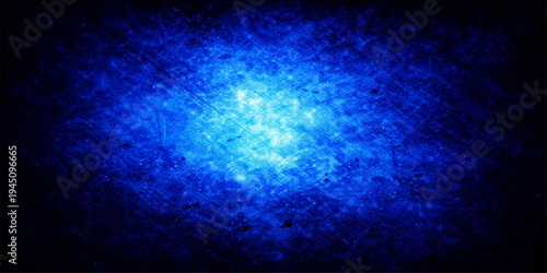 A bright digital art wallpaper featuring a dark blue abstract background with glowing rays of energy and light patterns in a motion loop design