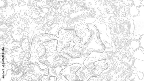 Topography background. Vector banner. Topography map background. digital print terrain lines texture vector white background.
