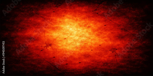 Abstract grunge background featuring a hot inferno of red and yellow fire flames with burning smoke textures and dark motion energy for an intense artistic wallpaper design