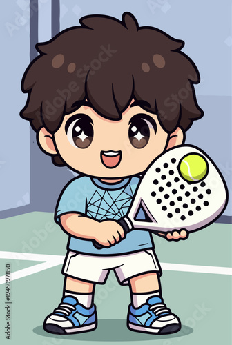 padel cute kawaii