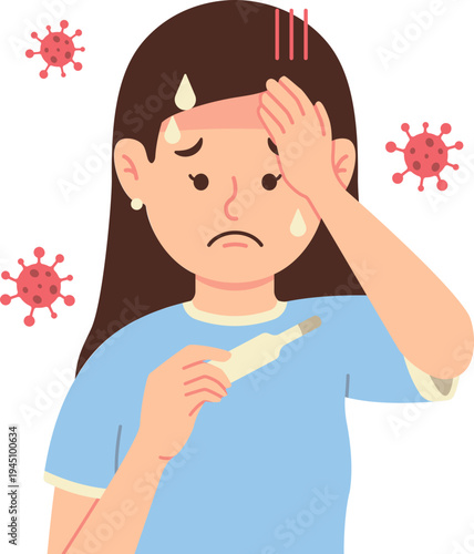 Anak Mengalami Influenza A Dengan Demam Tinggi