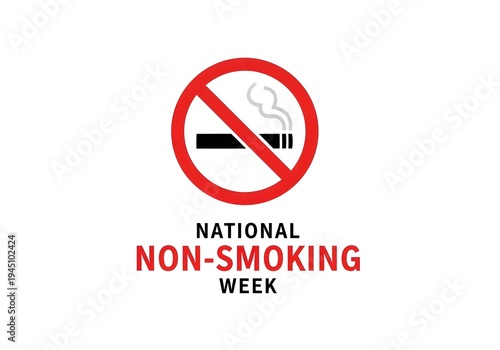 National Non-Smoking Week Awareness Poster, No Smoking Sign, Stop Smoking Health Campaign Illustration. Free Download National Non-Smoking Week Awareness Poster, No Smoking Sign, Stop Smoking Health Campaign Illustration. - GFXLoad