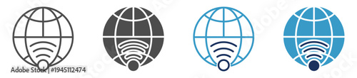 global workforce multi purpose icon set