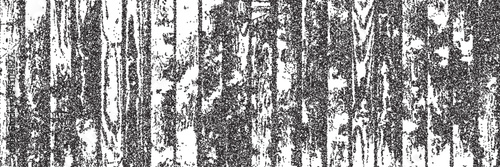 Halftone stipple texture of pine planks of house facade. Old rough siding of wooden slats. Top view of laminate floor with timber print with dot texture. Pointilism effect. Vector illustration