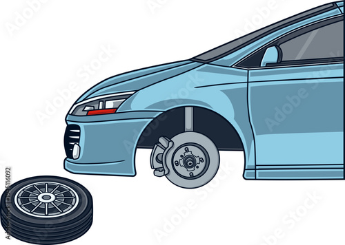 Kaki-Kaki Mobil Rusak