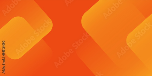 Abstract orange and yellow geometric background. Modern concept for graphic design, background, web design, poster, banner, book, slideshow. Vector illustration