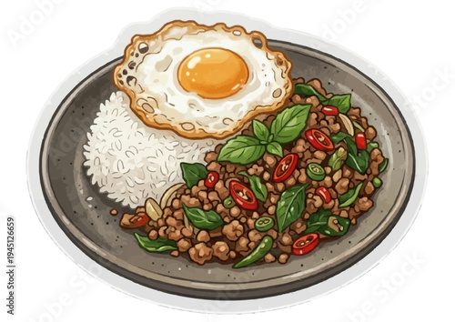 Traditional and Street Food of Thailand Sticker Pack