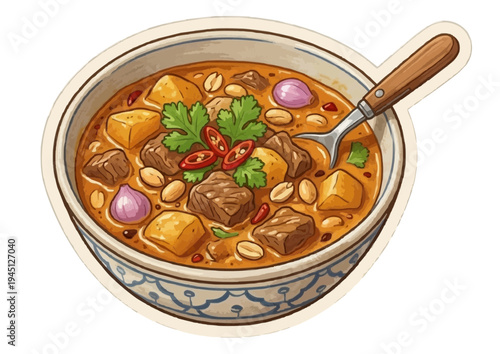 Traditional and Street Food of Thailand Sticker Pack