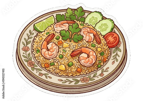 Traditional and Street Food of Thailand Sticker Pack