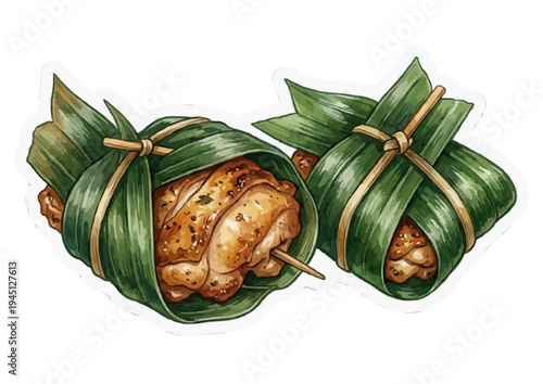 Traditional and Street Food of Thailand Sticker Pack