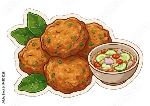 Traditional and Street Food of Thailand Sticker Pack