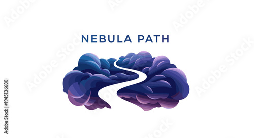 Brain with road through it.