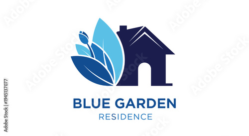 Logo of Blue Garden Residence.