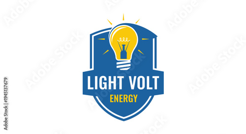 Light Volt Energy Logo Design.