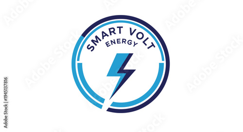 Smart Volt Energy Electric Logo.