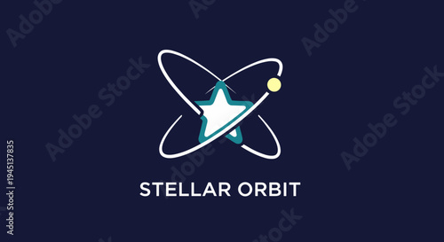 Stellar Orbit Logo Design Concept.