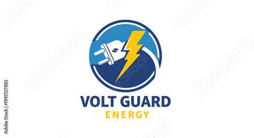 Volt Guard Energy Electric Logo 1.