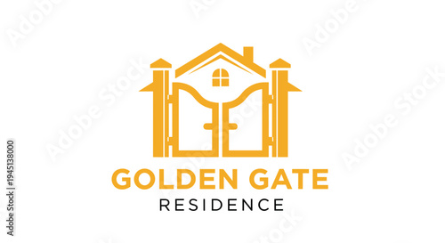 Golden Gate Residence Logo Design.
