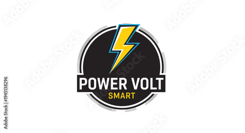 Power Volt Smart Electric Logo.