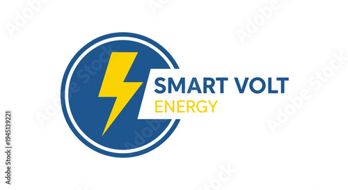 Smart Volt Energy Electricity Logo.