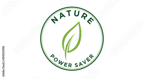 Green leaf logo eco friendly symbol 1.