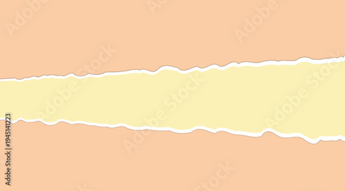 Turn paper vector background, Ripped paper border png transparent background, torn paper vector isload vector illustration.