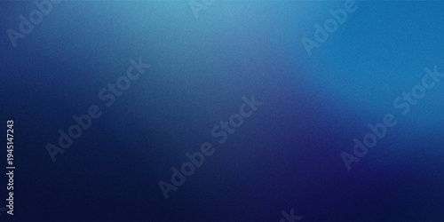 Blue grainy gradient background empty space noise texture blurred dark light header backdrop poster banner design