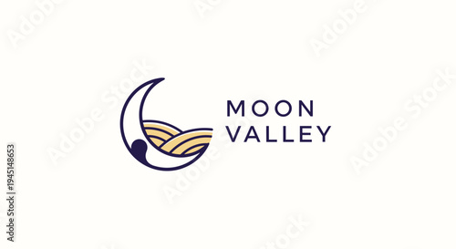 Moon Valley logo with text.