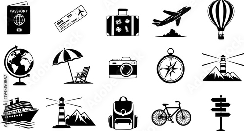Travel Icons Set