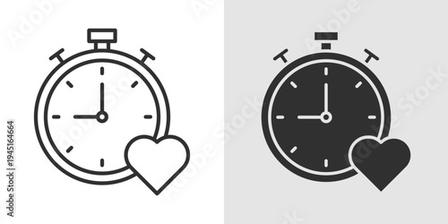 Life Expectancy Icon representing longevity, health statistics, population lifespan analysis, and indicators of overall health and wellness trends.