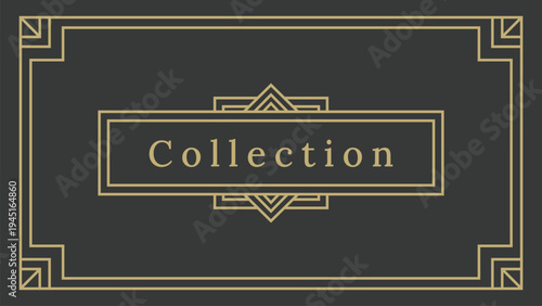 Collection Classic Plaque Illustration