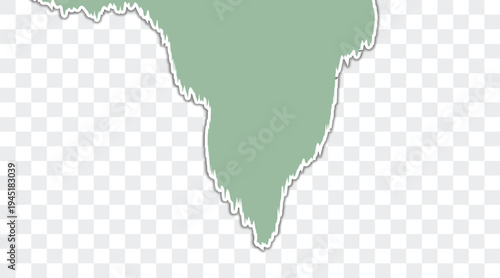 Turn paper vector background, Ripped paper border png transparent background, torn paper vector isload vector illustration.