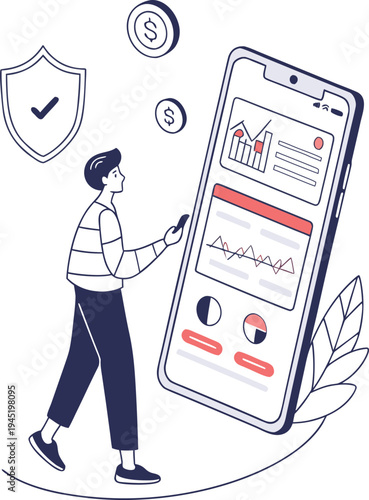 business man with clipboard and stethoscope