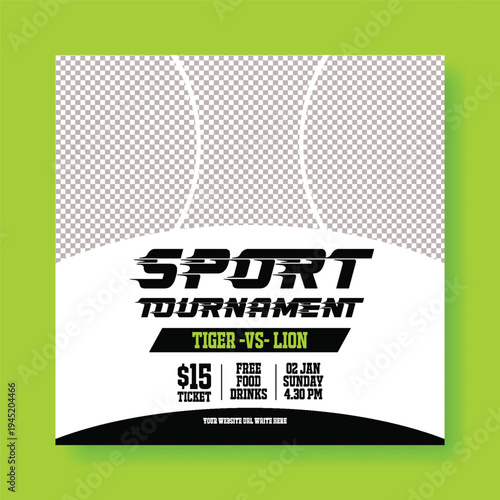 Modern Fitness Gym Workout Flyer Poster Template, Sports Event Invitation Social Media Banner Design, Soccer Football Championship Tournament Promotion Advertising Graphics