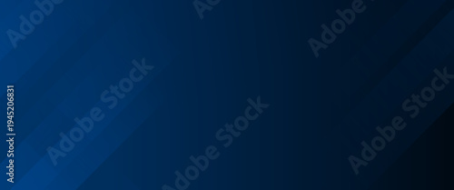 Modern abstract gradient dark navy blue banner background