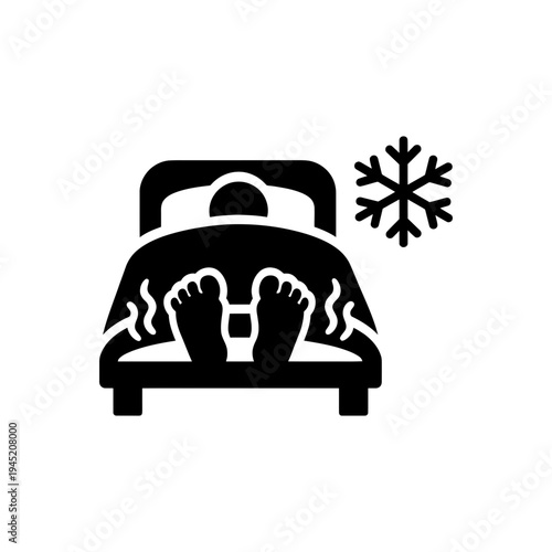 Deep Hibernation Winter Slumber Icon