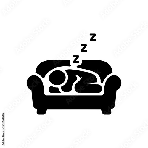 Deep Couch Nap Slumber Icon