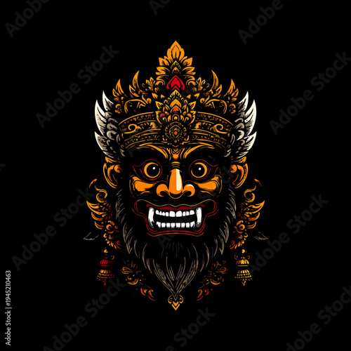 Balinese Barong Mask