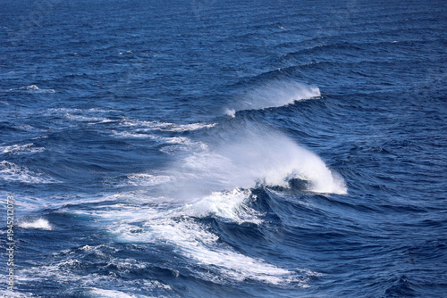 Waves in Aegean Sea-Greece   
