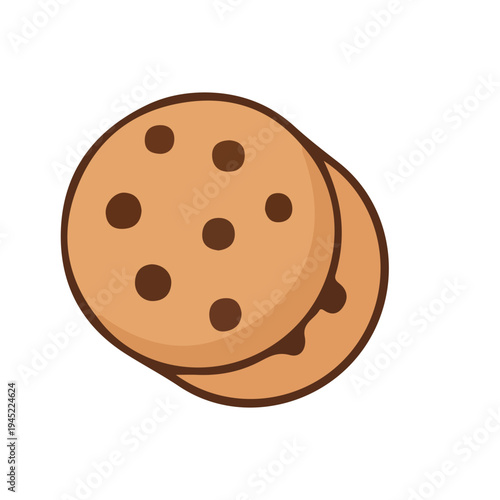 Chocolate Chip Cookies Icon